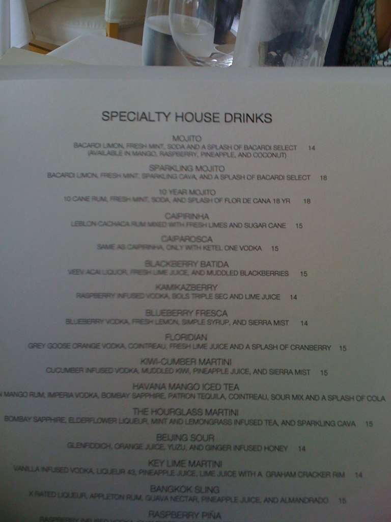 Asia De Cuba Menu Menu For Asia De Cuba West Hollywood West Hollywood