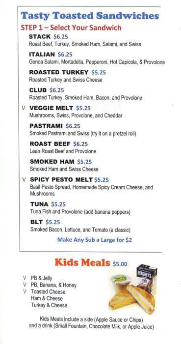 the stack menu new haven