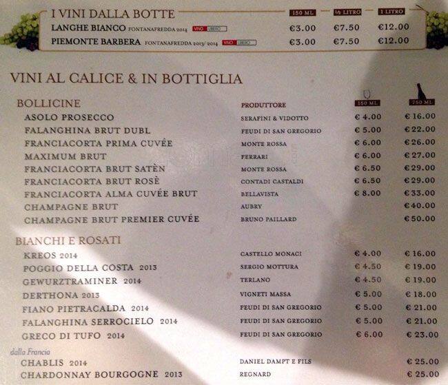 Menu di La Polpetteria di Roberto e Dario Lamberti 