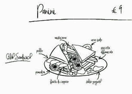 Menu di Blah 