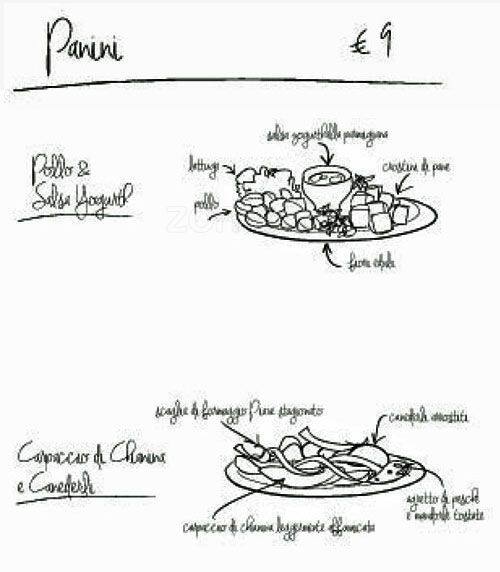 Menu di Blah 