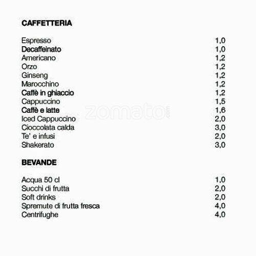 Menu di Blah 