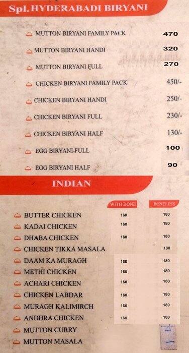 Lazeez Corner Menu, Menu for Lazeez Corner, Banjara Hills, Hyderabad ...