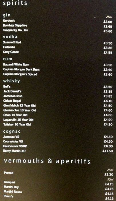 Elements menu