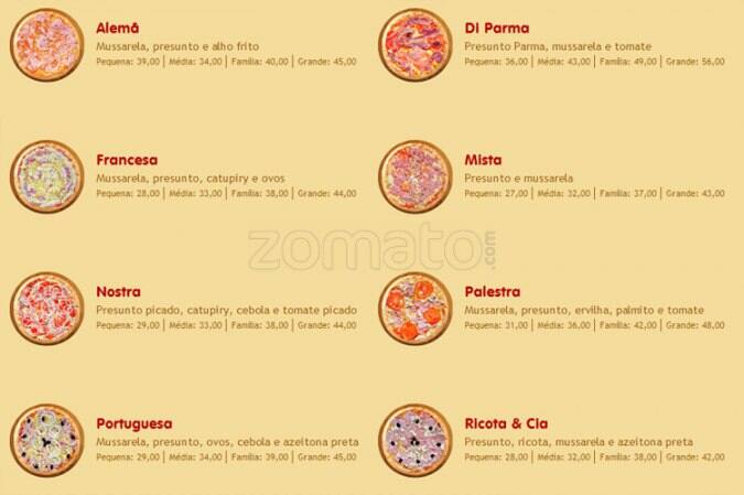 O Forno Rio Tijuca cardápio