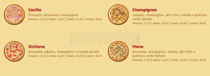 O Forno Rio Tijuca cardápio