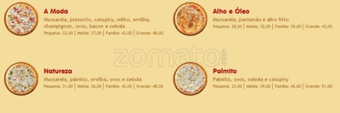 O Forno Rio Tijuca cardápio