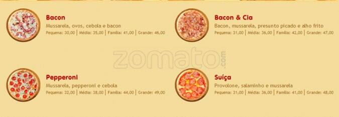 O Forno Rio Tijuca cardápio