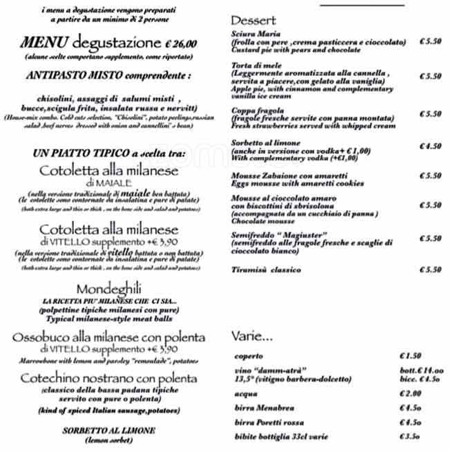 Menu di Damm-atra 