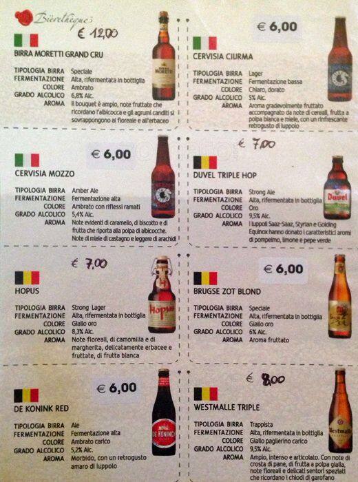 Menu di JJ's Corner. 