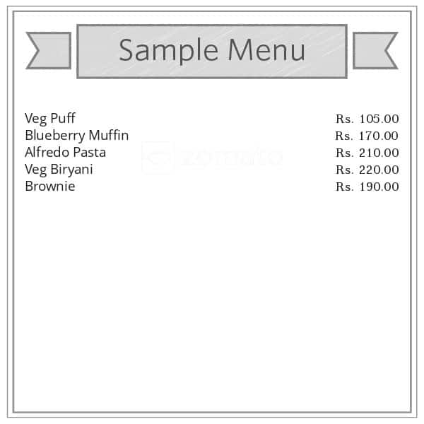 Barista menu