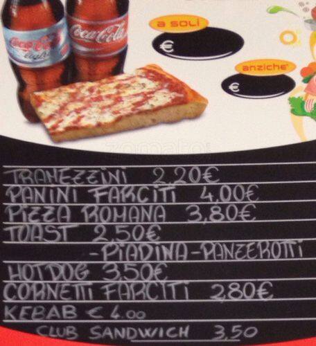 Menu di Gran Caffe Santos 