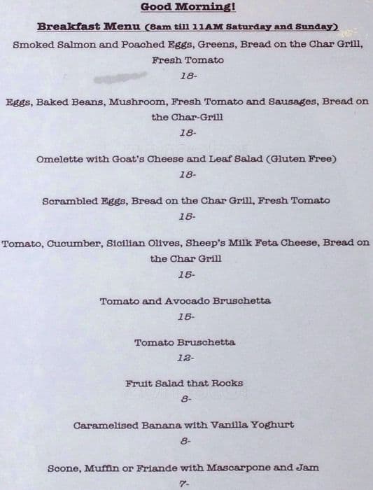 Salt Pepper Nutmeg Menu, Menu for Salt Pepper Nutmeg, Roseville, Sydney