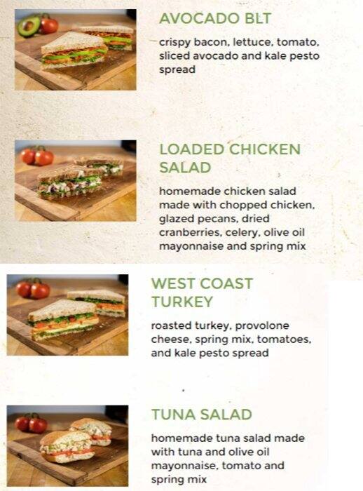 Menu at Saladworks restaurant, Lindenwold, Blackwood Clementon Rd