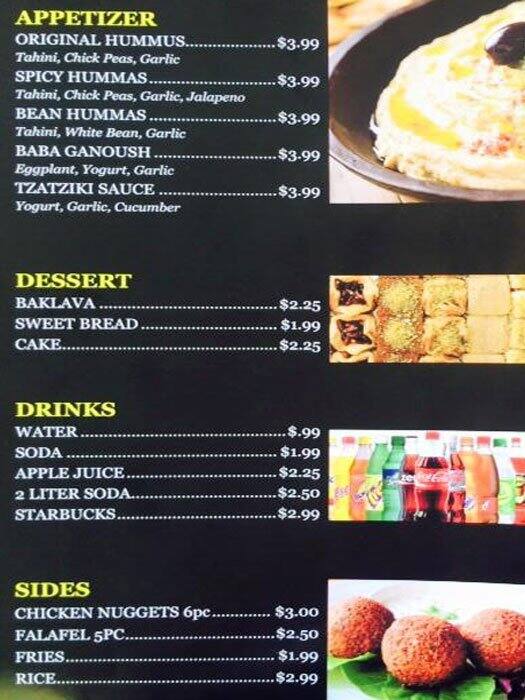 Folsom Pizza & Kabob Menu, Menu for Folsom Pizza & Kabob, Folsom