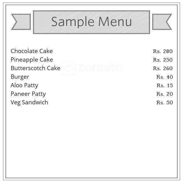 Queen's Bakery Menu, Menu for Queen's Bakery, Phase 10, Mohali Zomato