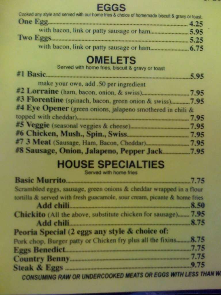 Brookside By Day Restaurant Menu Urbanspoon/Zomato