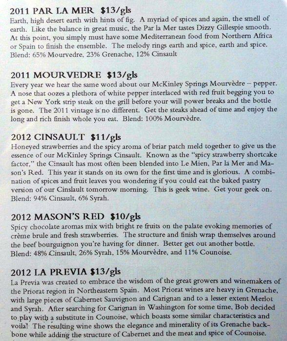 Carta de Robert Ramsay Cellars