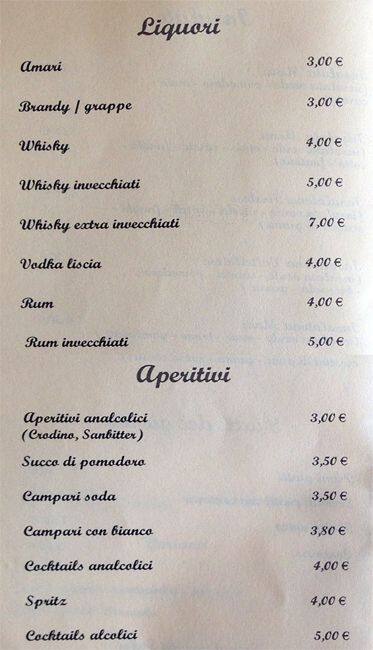 Menu di Lambrettino Bistrot 