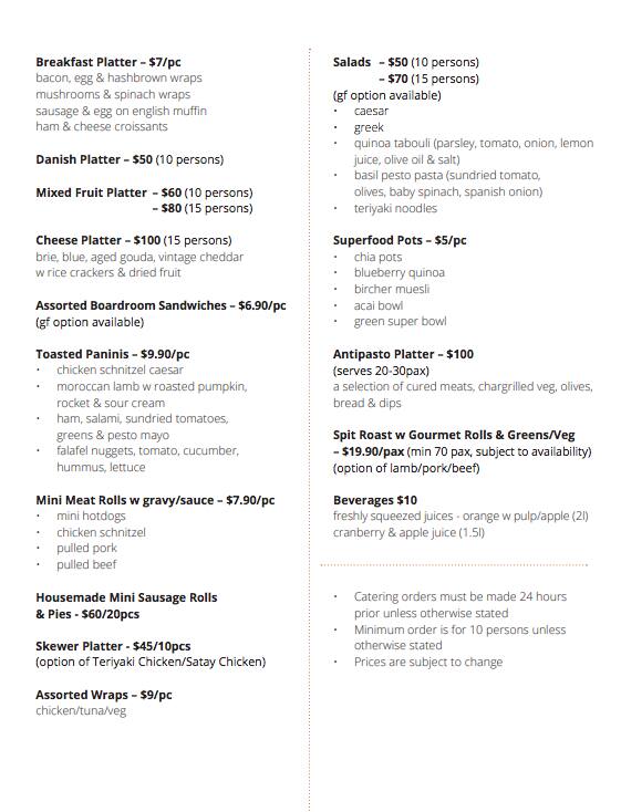 Carta de Cutting Board