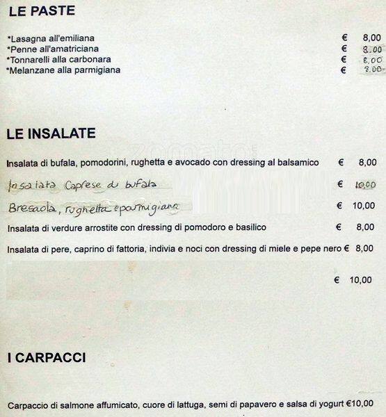 Menu di Circus Art Caffe 