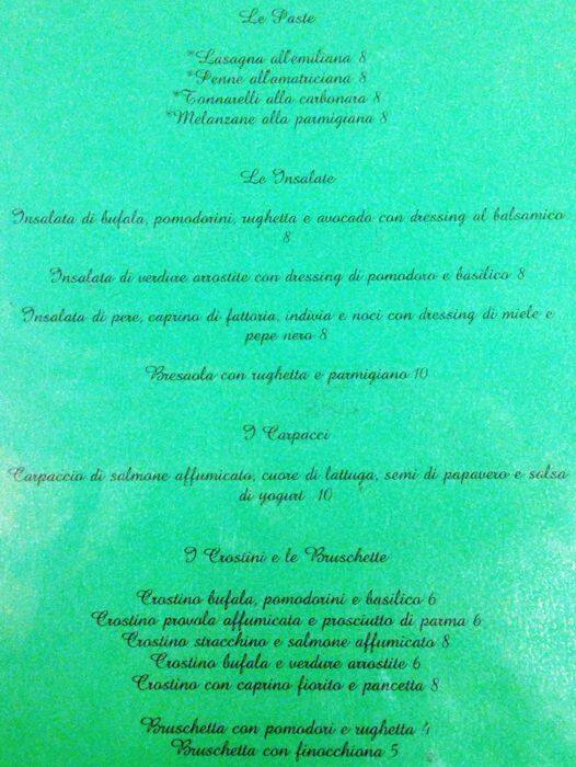 Menu di Circus Art Caffe 