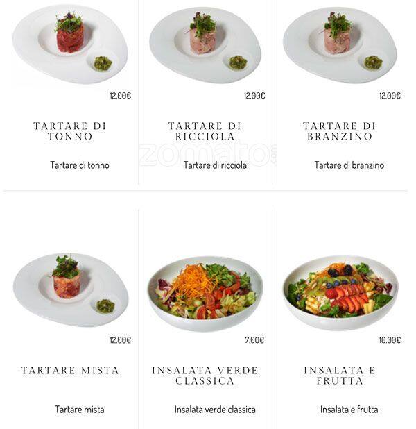 Menu di BASARA sushi restaurant 