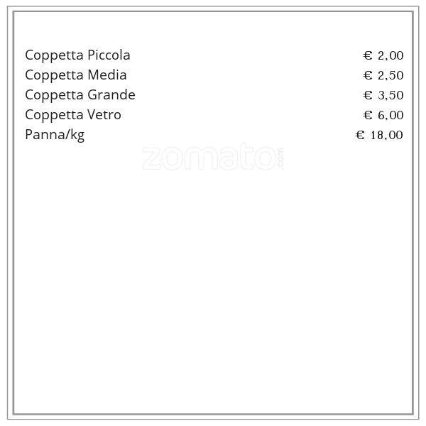 Menu di Bar Aphrodite 