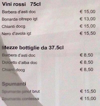 Menu di Ristorante Giapponese 