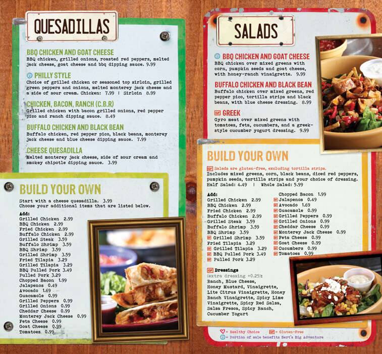 Menu at Tin Lizzy's pub & bar, Atlanta, Avenue Pl