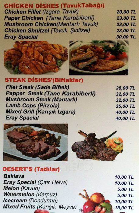 by balık menu