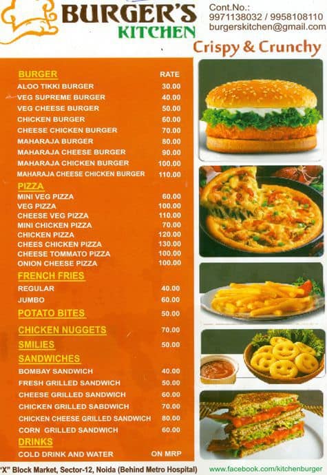 Burger 39 S Kitchen Menu Menu For Burger 39 S Kitchen Sector