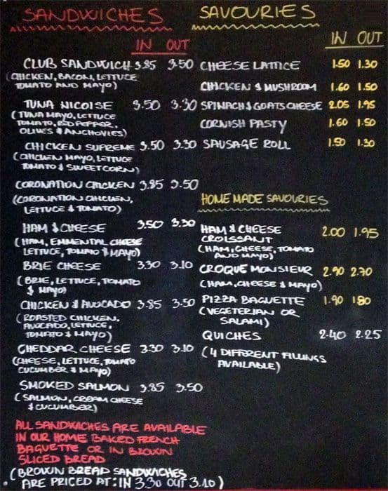 Menu at Cafe Mocha D, Shepperton, 15 Thurlestone Parade