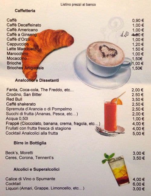 Menu di In Sicilia 