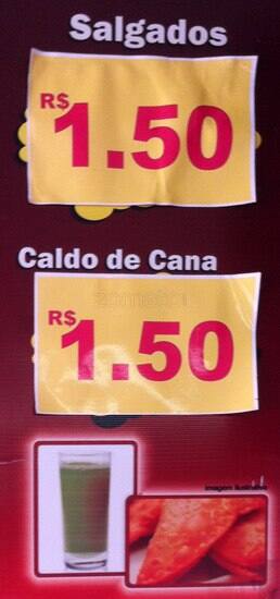 Stop Lanches cardápio