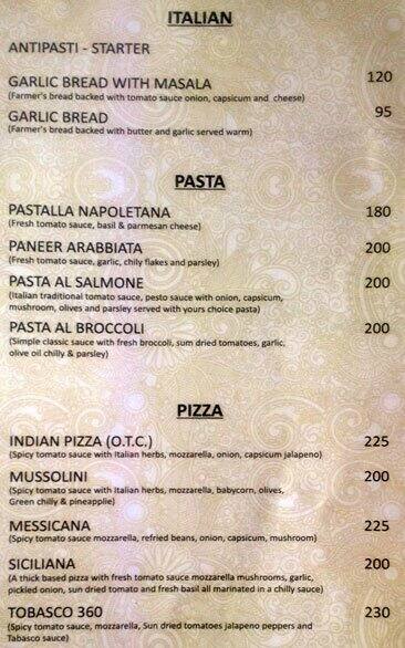 Guruji Ki Rasoi menu