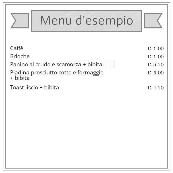 Menu di White Bar 