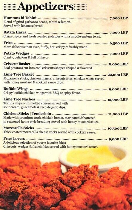 Carta de Lime Tree