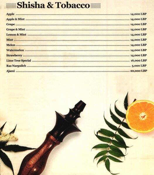 Carta de Lime Tree