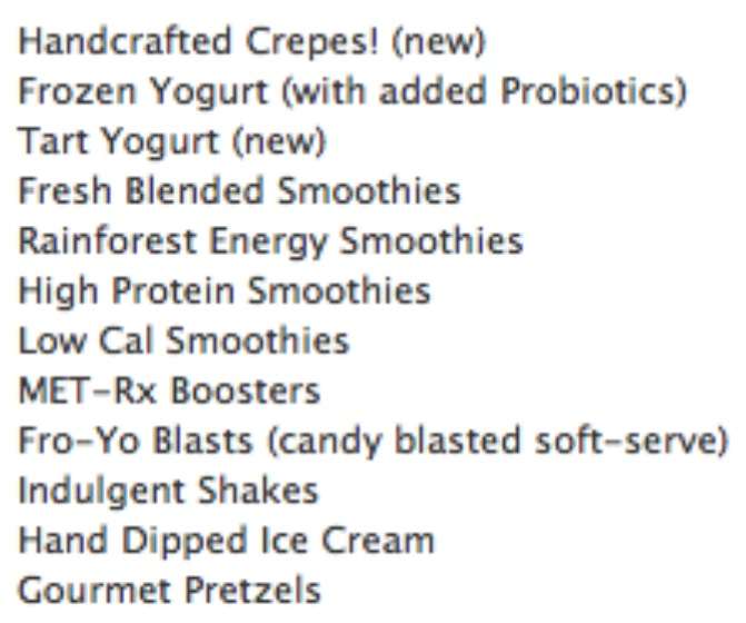 freshens smoothies