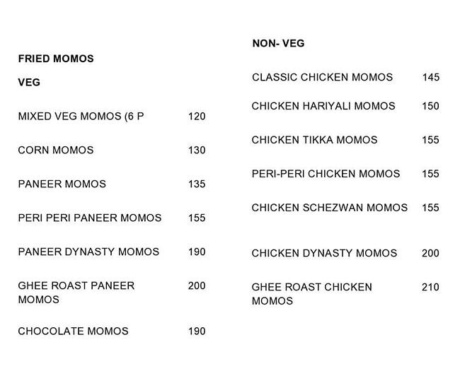 KNIGHT OWL CAFE menu