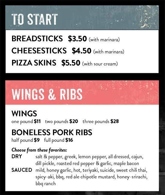 Two Guys and a Pizza Place Menu Urbanspoon/Zomato