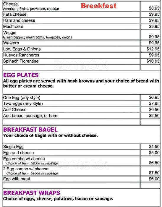 Bagel Express Menu, Menu for Bagel Express, Sugar Land, Houston