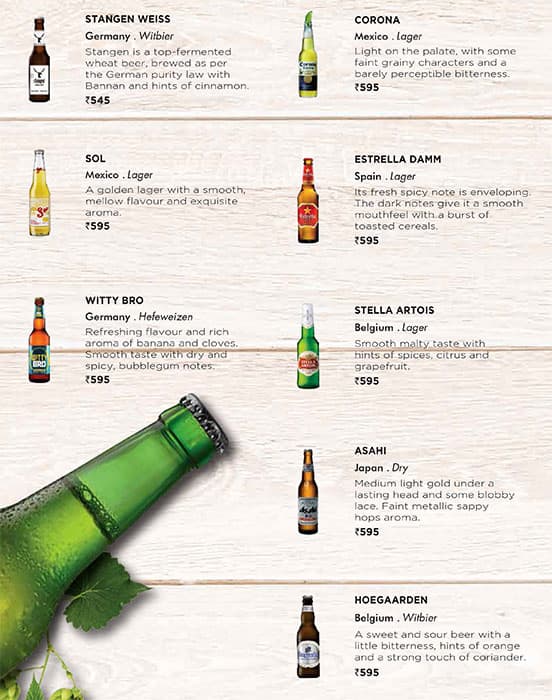 The Beer Cafe Menu Menu Untuk The Beer Cafe Malleshwaram Bangalore The Beer Cafe Menu Menu Untuk The Beer Cafe Malleshwaram Bangalore