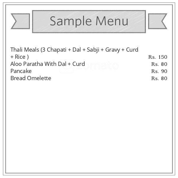 Pavithra Restaurant menu