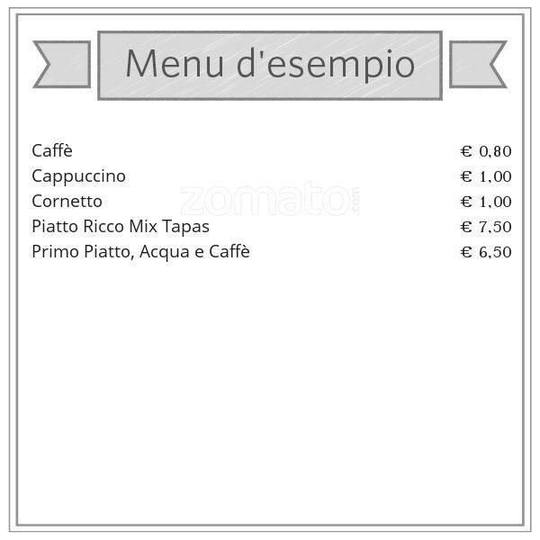 spritz&coffee меню