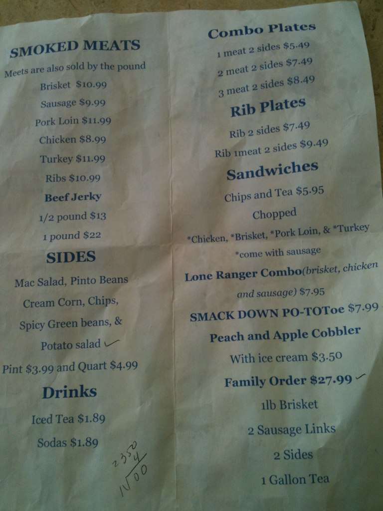 Rusty Bucket BBQ ‎ Menu, Menu for Rusty Bucket BBQ ‎, Alamo Heights