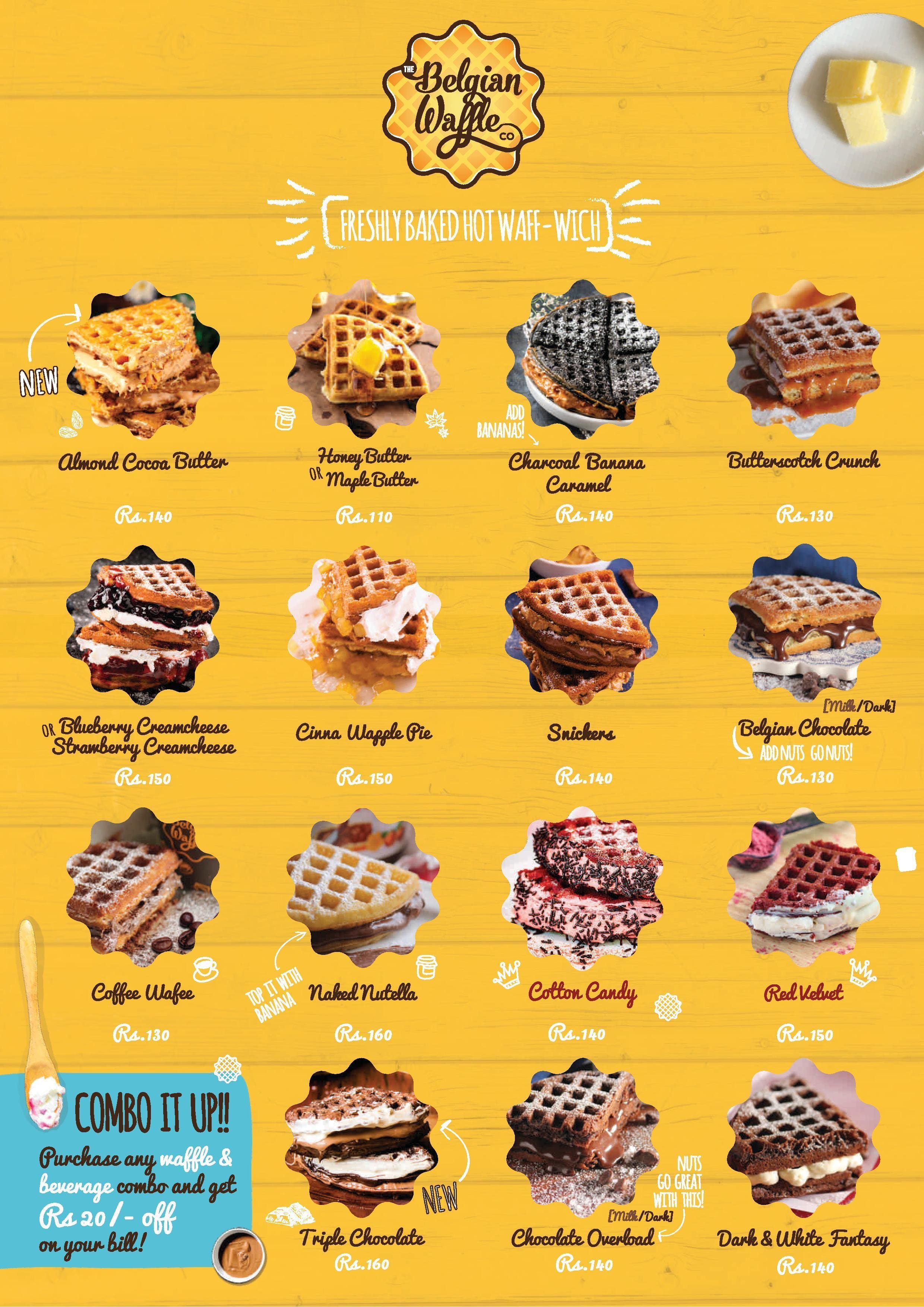 Belgian Waffles Near Me Menu