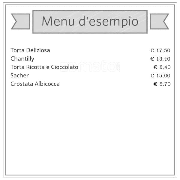 Menu di Giovannini 