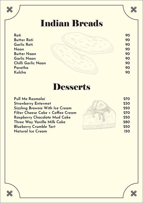 La Casa Brewery + Kitchen menu